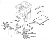 Bosch 0 600 850 903 Axt 2300 Chopper 230 V / Eu Spare Parts